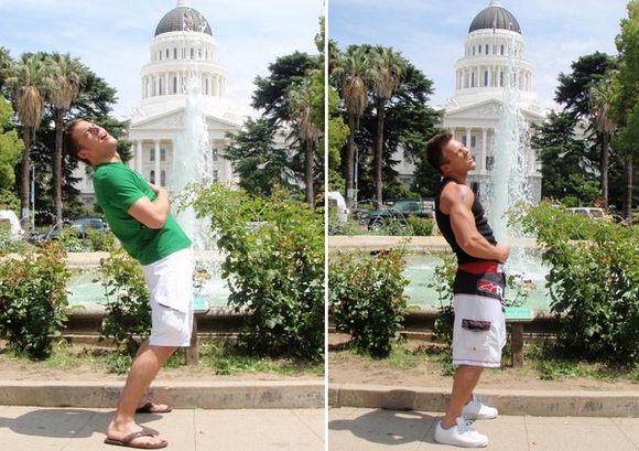 Brent Diggs and Xander Scott Randy Blue Models fountain cumshots