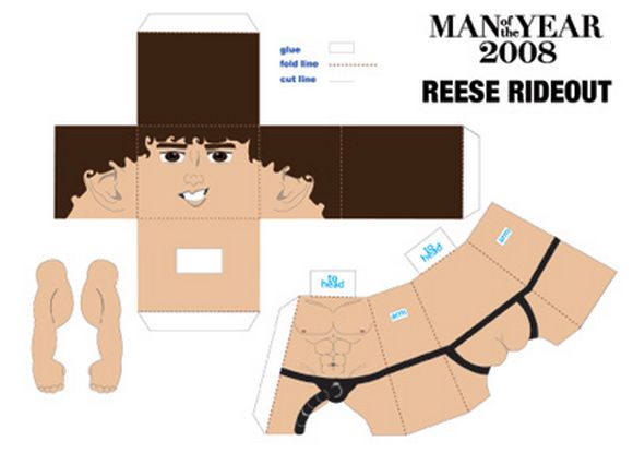 Reese Rideout Paper Doll
