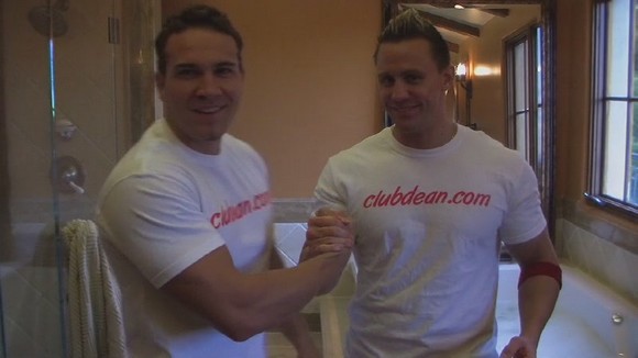 muscular hunk Dean Coxx and Rocky gay sex fuck