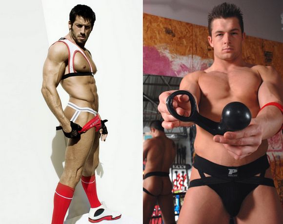 gay porn star Leo Giamani in Rufskin and Sean Cody model Mitch for Fort Troff