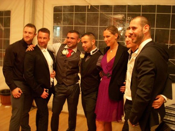 Hot House Exclusive gay porn star Paul Wagner Ross Hurston Orlando Torro Pedro Andreas at gay porn star Francesco DMacho and Damien Crosse wedding