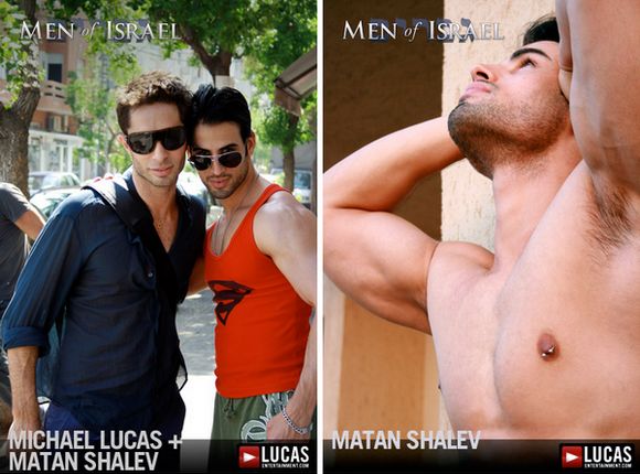 gay porn star Matan Shalev Michael Lucas MEN of ISRAEL