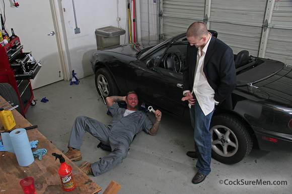 Lube Job Bo Dean Fucks Bobby South Cocksure Men