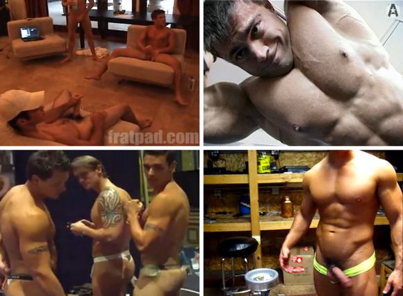 ... of Gay Porn Stars' Video Update: More video of Fratpad's Jack off Race, ... gaypornstarvideoupdate19 ... Moss does a jackoff interview. Kyler never lets me down in his scenes, ...