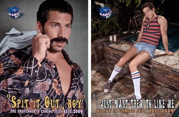 Leo Giamani porn mustache with Christian Sharp Randy Blue