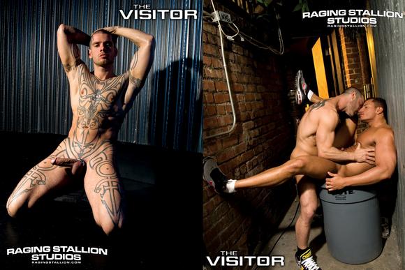 Raging Stallion THE VISITOR Logan McCree alien gay sex