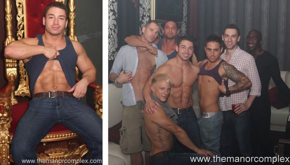Marc Dylan with Gay Porn Star Friends 3