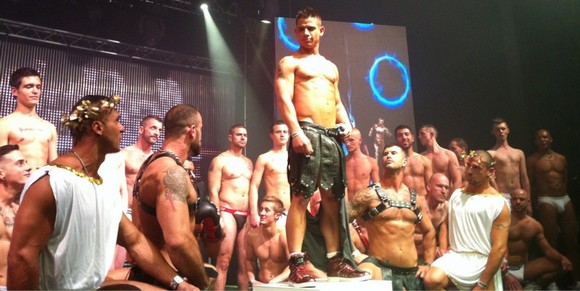 Gay Porn Stars at HUSTLABALL London 2012 and HOTRODS Porn Awards 1