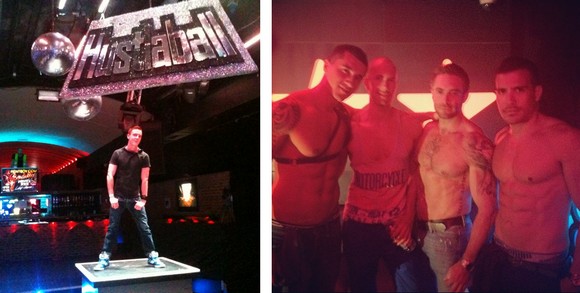 Gay Porn Stars at HUSTLABALL London 2012 and HOTRODS Porn Awards 2