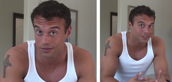 Straight Gay Porn Star ROCCO REED Revealing Video Interview 3