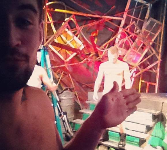 Benjamin Godfre Porn Model on the set Falcon Raging Stallion 1