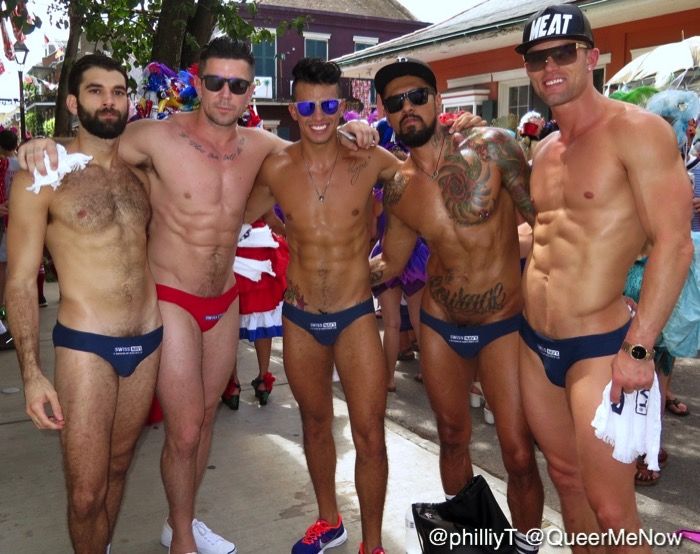 Gay Porn Stars At Swiss Navy Lube Events And Southern Decadence S Official Walking Parade 2016