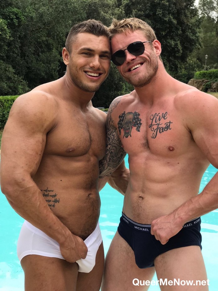 Brock Magnus Hot New Bodybuilder Gay Porn Star From Czech Republic Shooting His First Scene