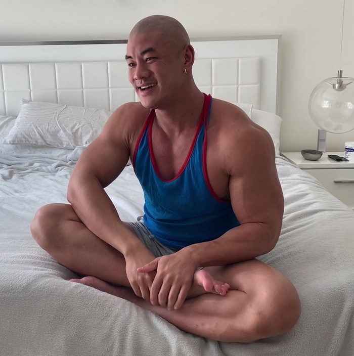 Aaron Chu Hot New Asian Hunk Makes His Gay Porn Debut Getting Fucked