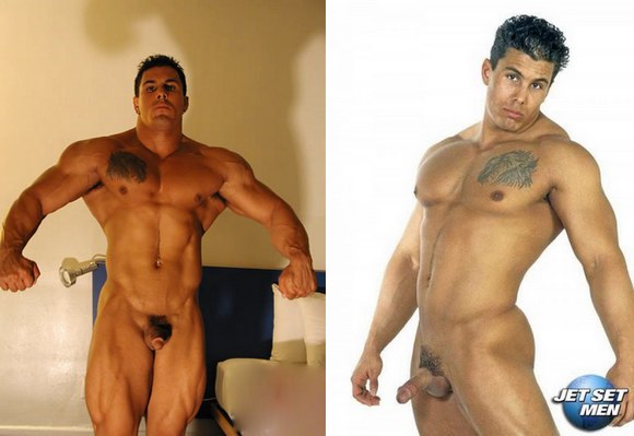 580px x 399px - Bodybuilder Gay Porn Star Gauge As MMA Fighter And He's Back