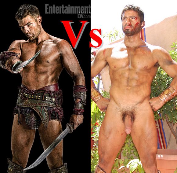 Spartacus Liam Mcintyre Vs Gladiator Porn Star Eliad Anastos