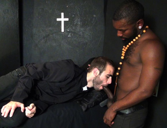 Offensive Religious Porn - Nick Moretti Combines Barebacking with Religion in His New ...