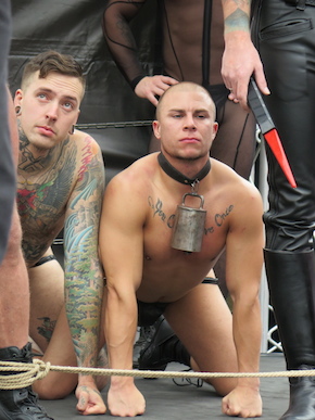 Gay Porn Stars at Folsom Street Fair 2014