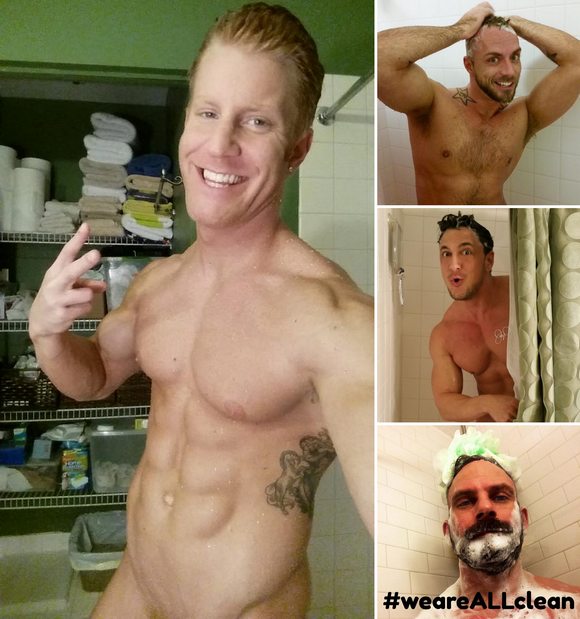 580px x 619px - HIV Shower Selfie Challenge: Gay Porn Edition