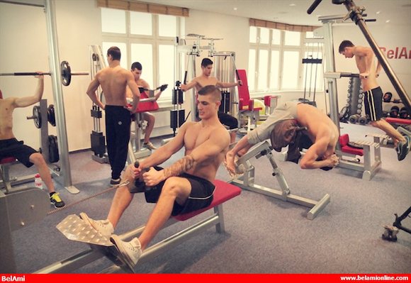 580px x 399px - BelAmi Fitness: A Private Gym for BelAmi Gay Porn Stars