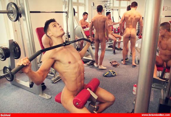 Nude Fitness - BelAmi Fitness: A Private Gym for BelAmi Gay Porn Stars