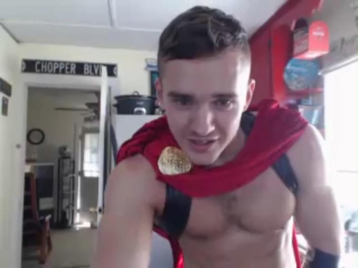 Muscular Guy Jerking Off On Webcam Gay Fetish Xxx