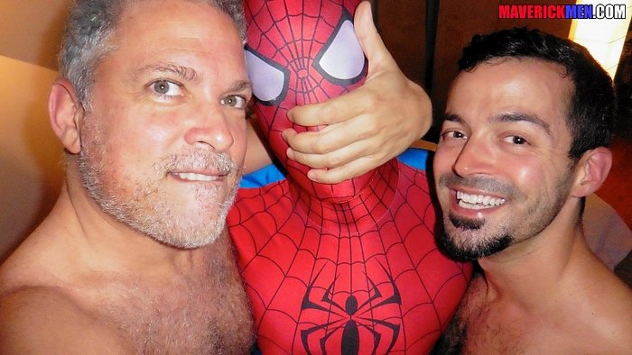 Iron Man Gay Porn - Halloween Porn: Maverick Men Fucks Spider-Man Raw