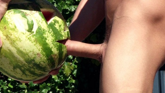 700px x 395px - Jack Harrer Fucks A Watermelon, Gets Fucked By Adam ...