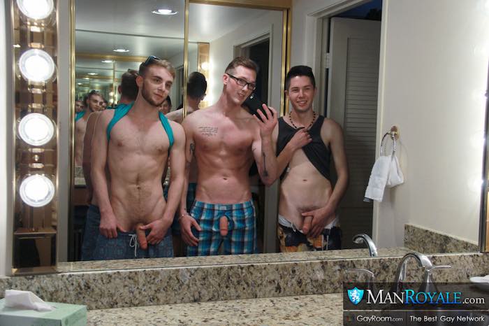 700px x 466px - Gay Room Releases Frat Bros on Spring Break Porn Series