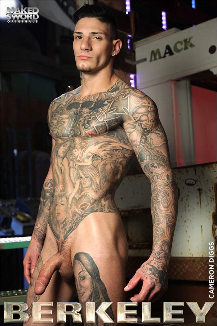 Tattooedstar - Cameron Diggs & His Dick Aptly Named â€œThe Great White Shark ...