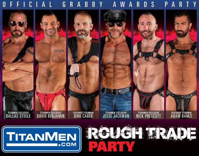 Rough Party Porn - TitanMen Announced ROUGH TRADE Party at Grabbys