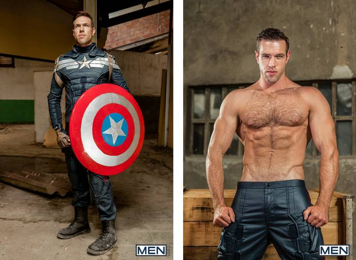 700px x 511px - Captain America: A Gay XXX Parody Starring Alex Mecum, Paddy ...