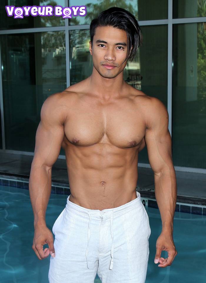 Asian Hunk - Muscle Hunk Ken Ott Launches A YouTube Channel