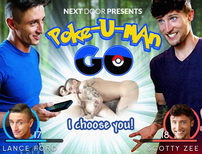 Pokemon Porn Spoof - Video Game Geek Lance Ford Gets Fucked by Scotty Zee in ...
