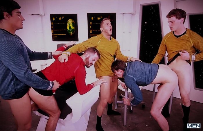 Star Trek Xxx - Men.com To Release STAR TREK: A Gay XXX Parody Starring Rod ...
