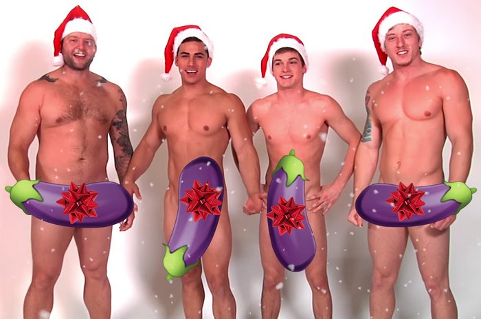 Men.com Gay Porn Stars Wish You A Happy Holiday Season