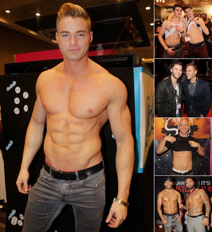 Top Porn Star Man - Straight Male Porn Stars and Hot Guys at AVN Expo 2017