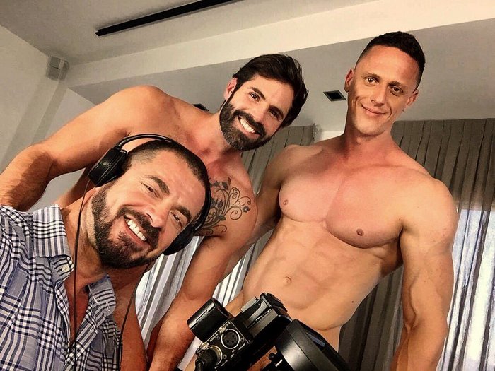 Caballero Porn Actresses - Gay Porn Behind The Scenes: Dani Robles, Diego Lauzen & Ivan ...