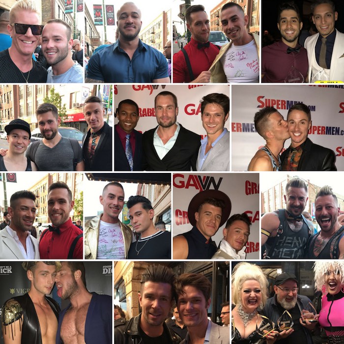 700px x 700px - Gay Porn Stars at Grabby Awards 2017 [Exclusive Videos]