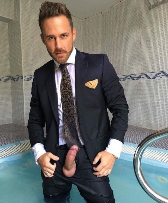 Suit - Sunny Colucci & Logan Moore: Birthday-Suit V Business-Suit