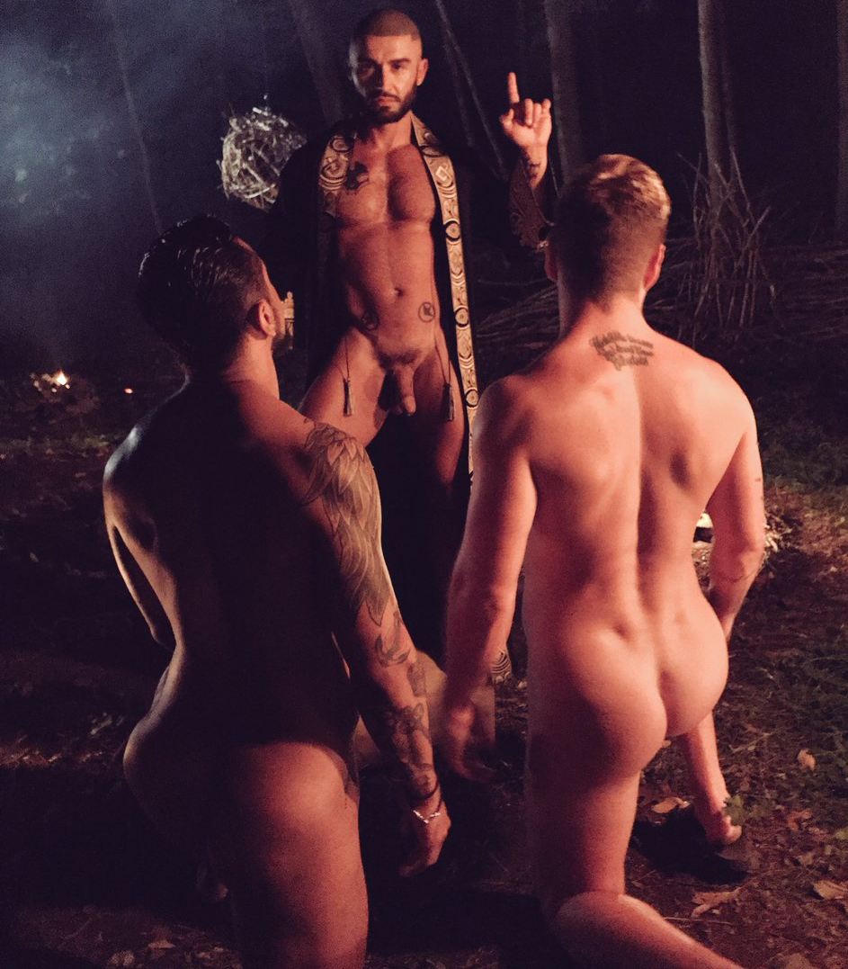 Gay Porn Stars Francois Sagat Ricky Roman Josh Moore B