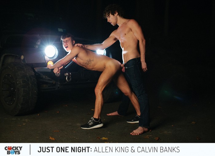 Night King Sex Fucking - Allen King & Calvin Banks Flip-Fuck in JUST ONE NIGHT