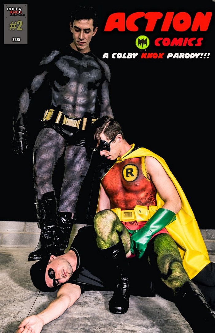 Bisexual Superman Porn - The Adventures Of Batman And Robin: A Gay Porn Parody