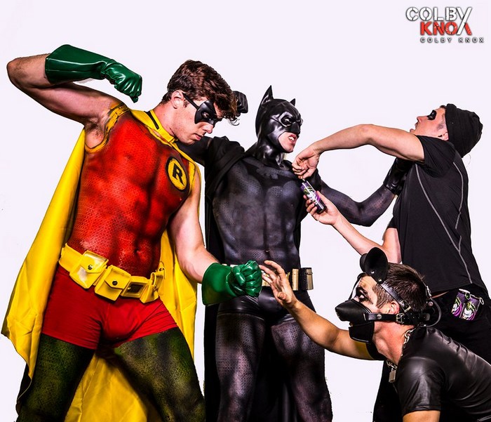 700px x 601px - The Adventures Of Batman And Robin: A Gay Porn Parody