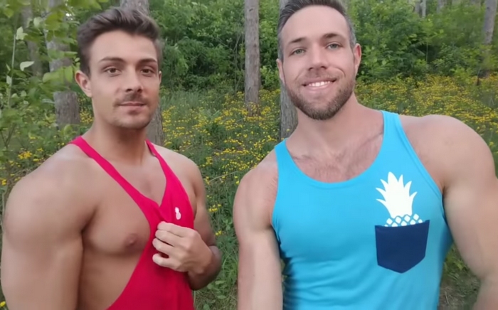 Gay Rainbow Porn - Carter Dane and Alex Mecum To Hold A Fundraiser For Rainbow ...