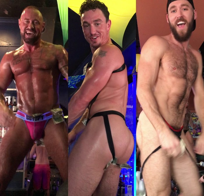 Popular Gay Porn Michael Stars - Gay Porn Stars Cade Maddox, Michael Roman & Ziggy Banks Go ...