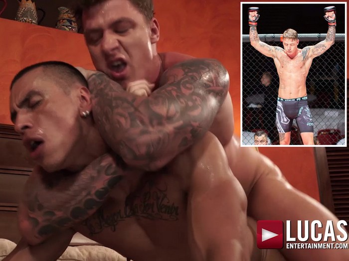 Best Rough Gay Porn - Gay Porn Newcomer Max Avila Headlocked and Fucked Raw By MMA ...