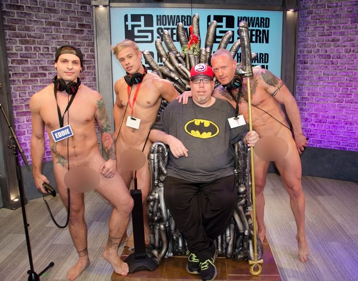 Danger Porn Star - Howard Stern Show Features 3 Naked Gay Porn Star Alam Wernik ...