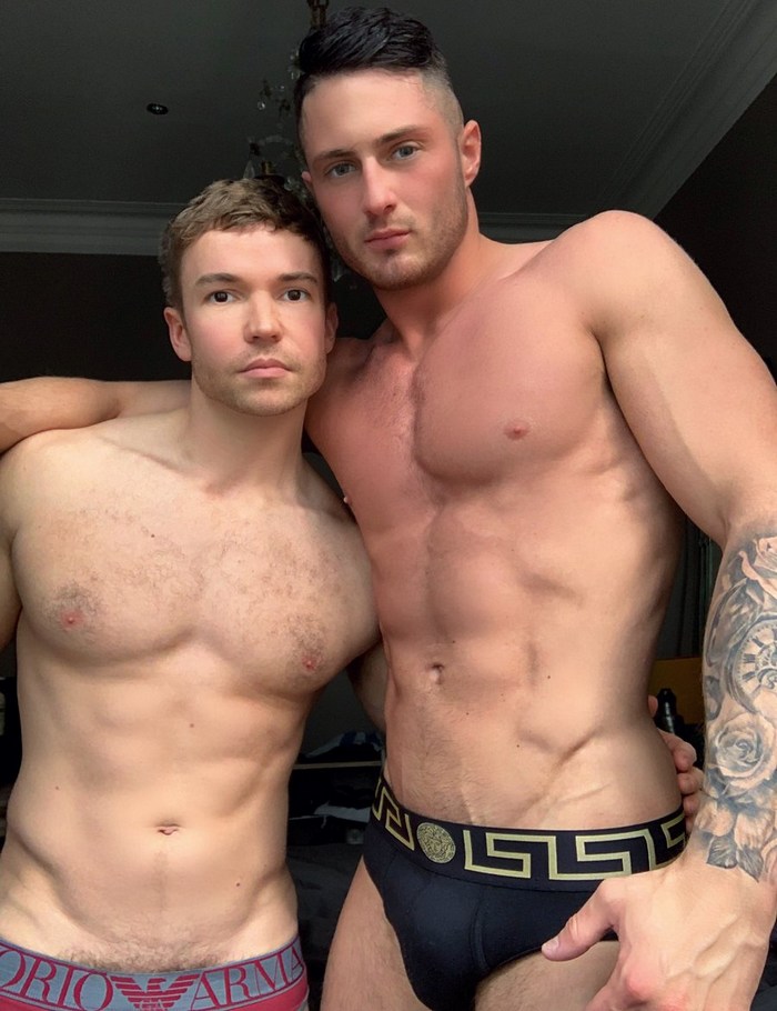 Handsome Fitness Model Mark London Releases A Sex Tape With Gay Porn Star Gabriel Cross On