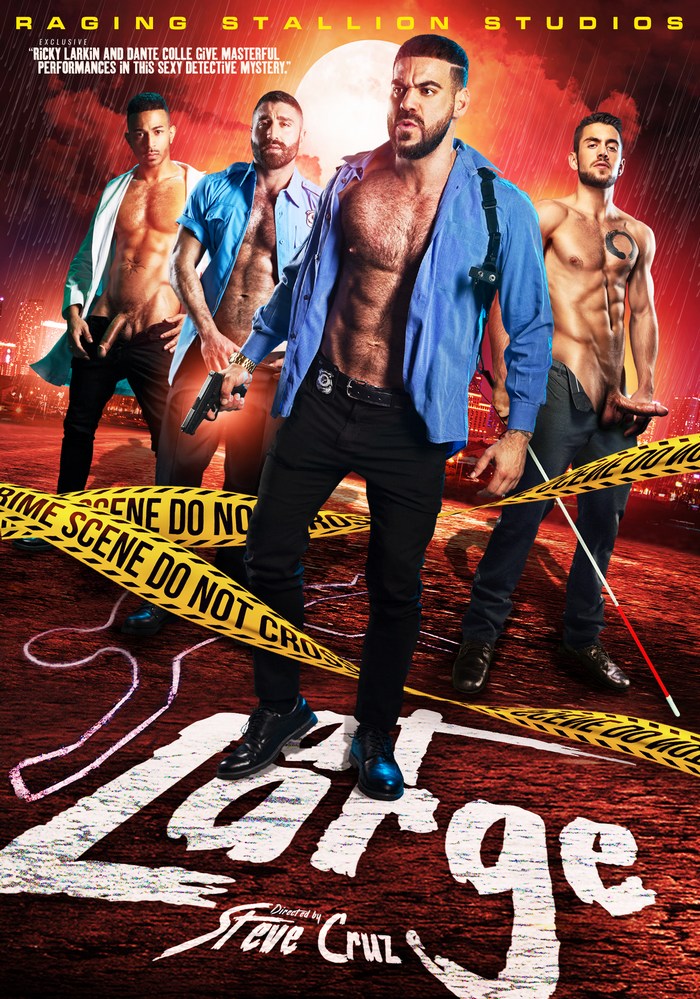 700px x 999px - AT LARGE: New Gay Porn Thriller Starring Ricky Larkin, Dante ...